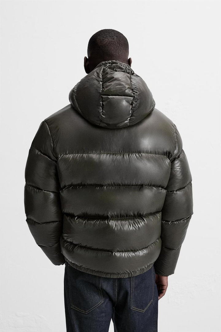 Herren Daunen Steppjacke mit Wärmender Füllung & Wintertauglichem Design