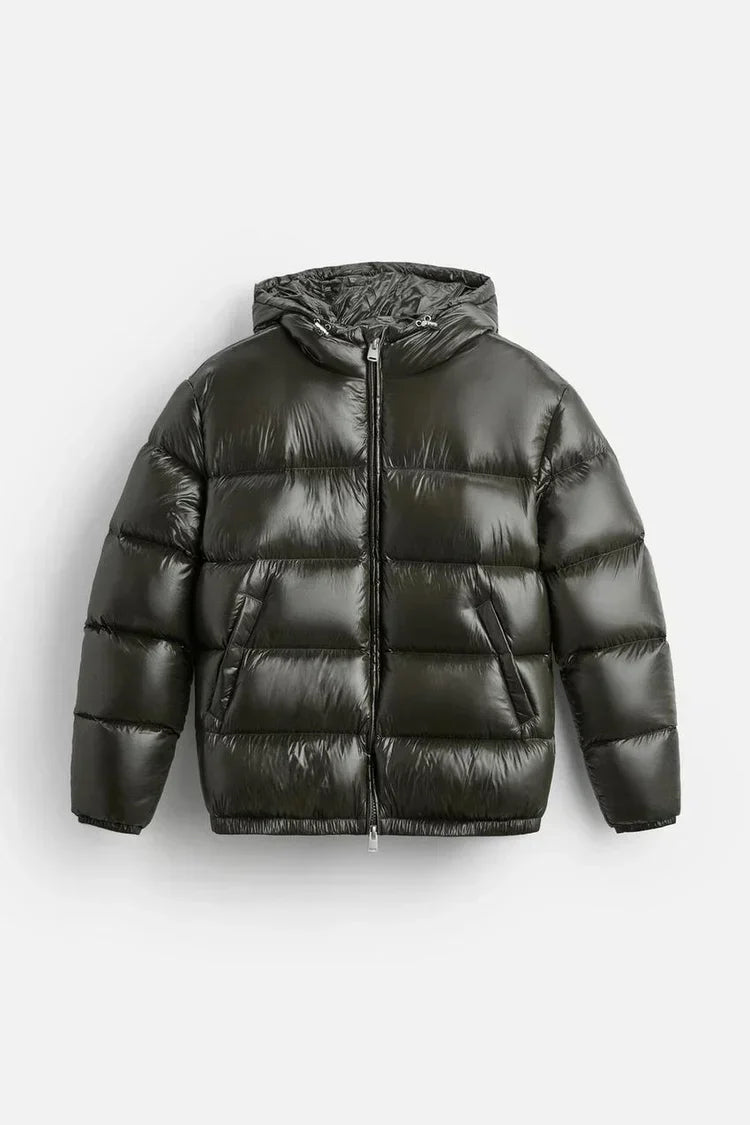 Herren Daunen Steppjacke mit Wärmender Füllung & Wintertauglichem Design