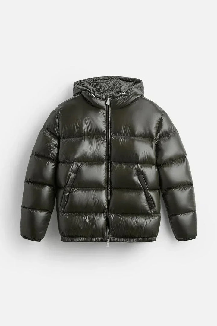Herren Daunen Steppjacke mit Wärmender Füllung & Wintertauglichem Design