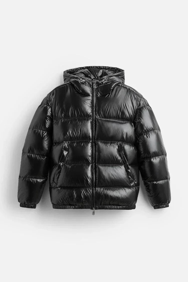 Herren Daunen Steppjacke mit Wärmender Füllung & Wintertauglichem Design