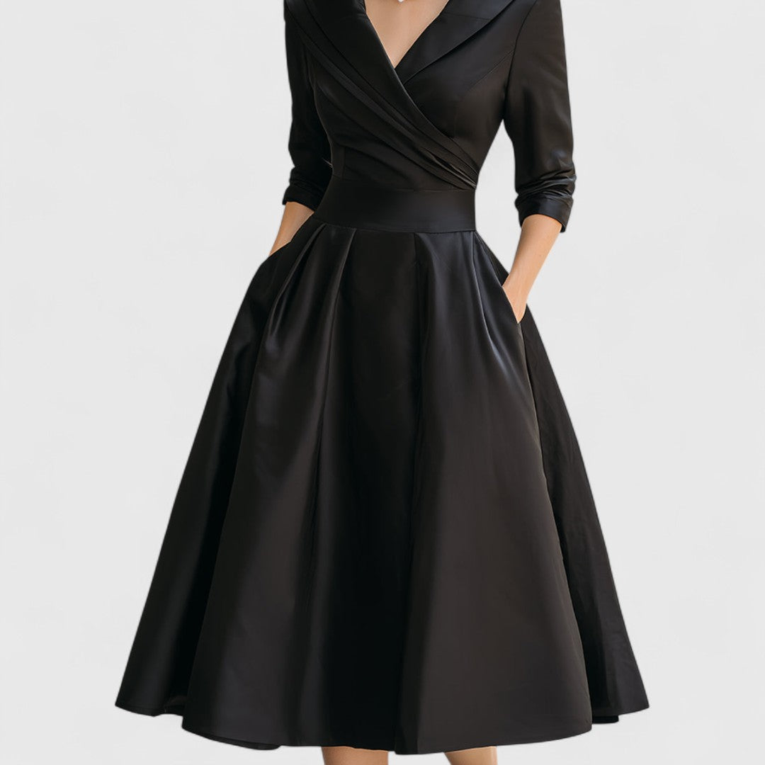 Elegantes Midi-Kleid