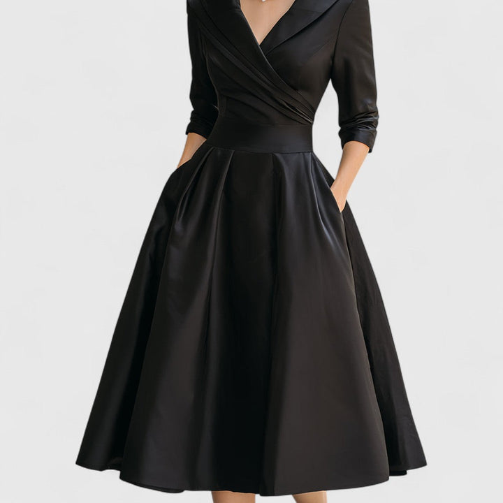 Elegantes Midi-Kleid