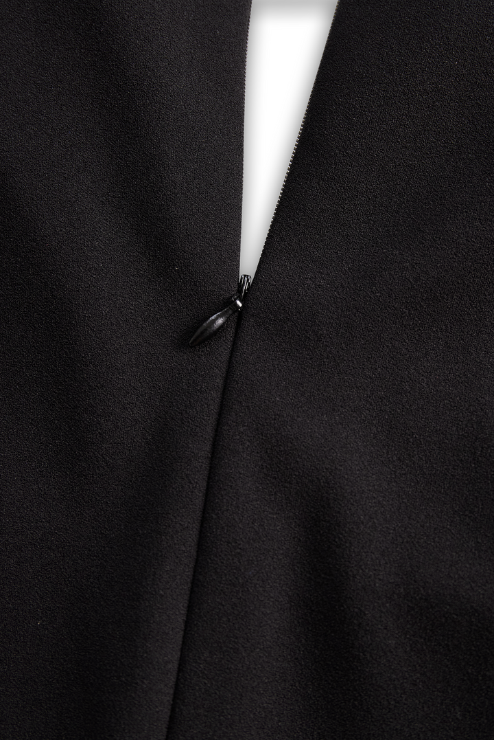 Raffiniertes Midi-Kleid