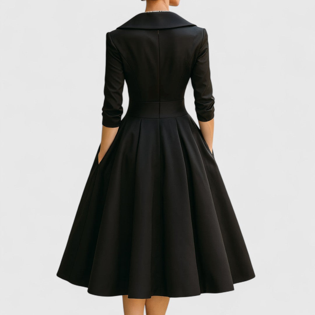 Elegantes Midi-Kleid