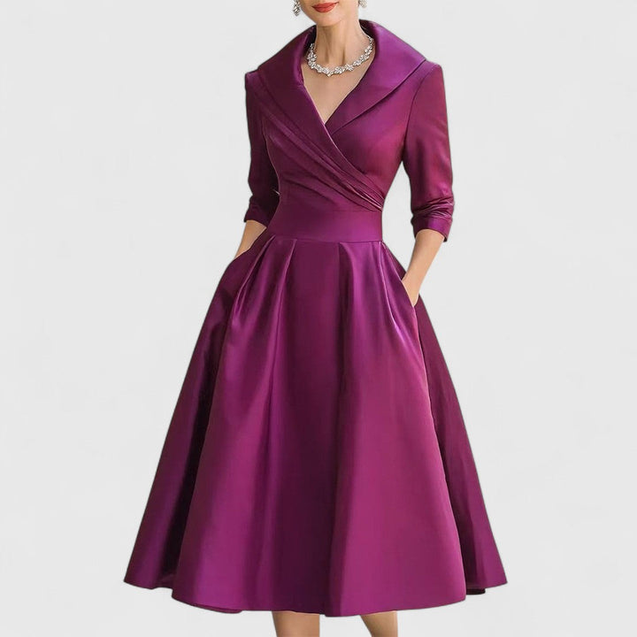 Elegantes Midi-Kleid