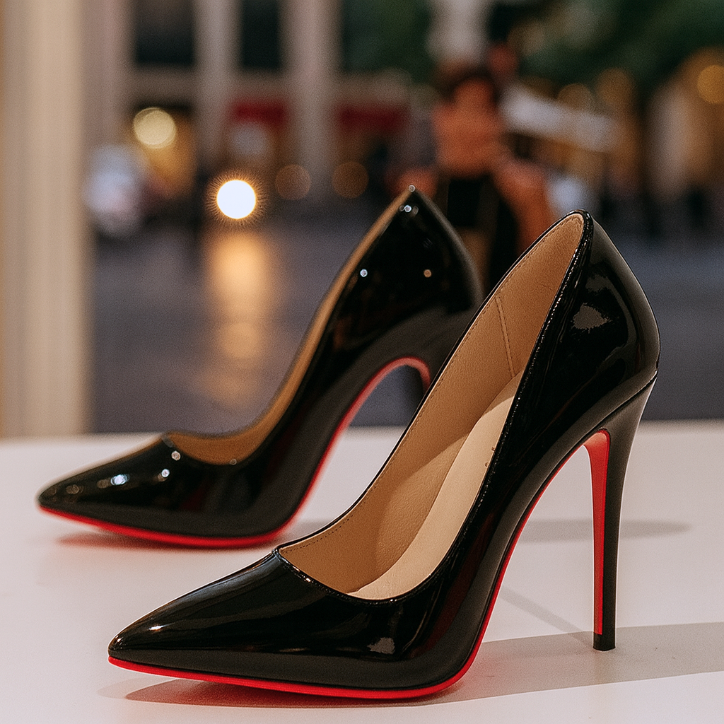 Damen Klassische High Heels mit Spitz zulaufender Zehenpartie