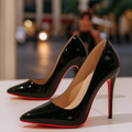 Damen Klassische High Heels mit Spitz zulaufender Zehenpartie