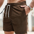 Herren Sommer Lässige Shorts Mit Kordelzug