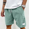Herren Sommer Lässige Shorts Mit Kordelzug