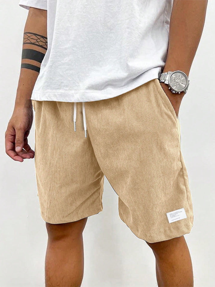 Herren Sommer Lässige Shorts Mit Kordelzug