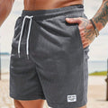 Herren Sommer Lässige Shorts Mit Kordelzug
