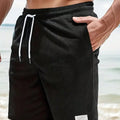 Herren Sommer Lässige Shorts Mit Kordelzug