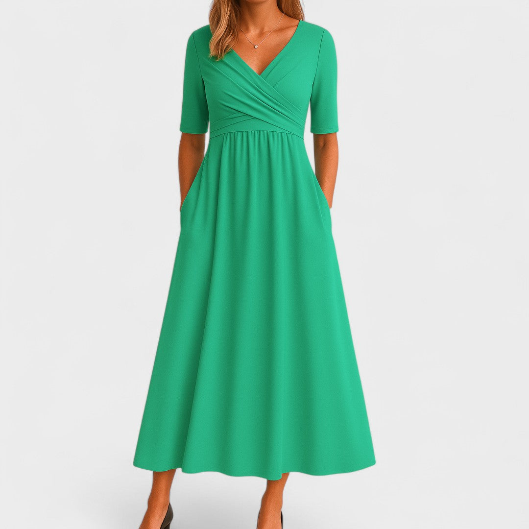Elegantes Midi-Kleid