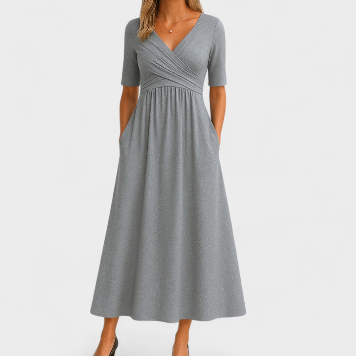 Elegantes Midi-Kleid