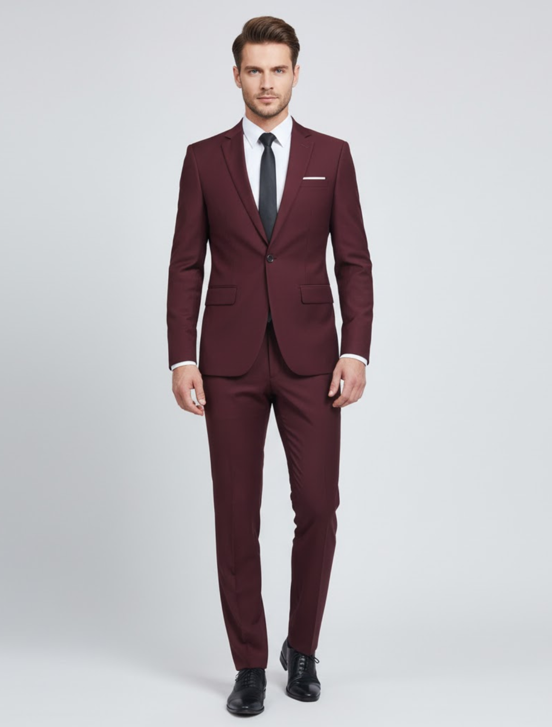 Herren Frühlings Zweiteiliges Anzug Set