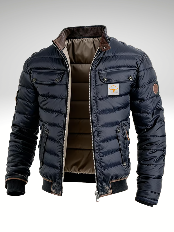 Luxuriöse Steppjacke