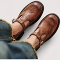 Damen Orthopädische Mary Jane Freizeit Schuhe