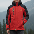 Outdoorjacke Damen wasserdicht & winddicht mit Kapuze