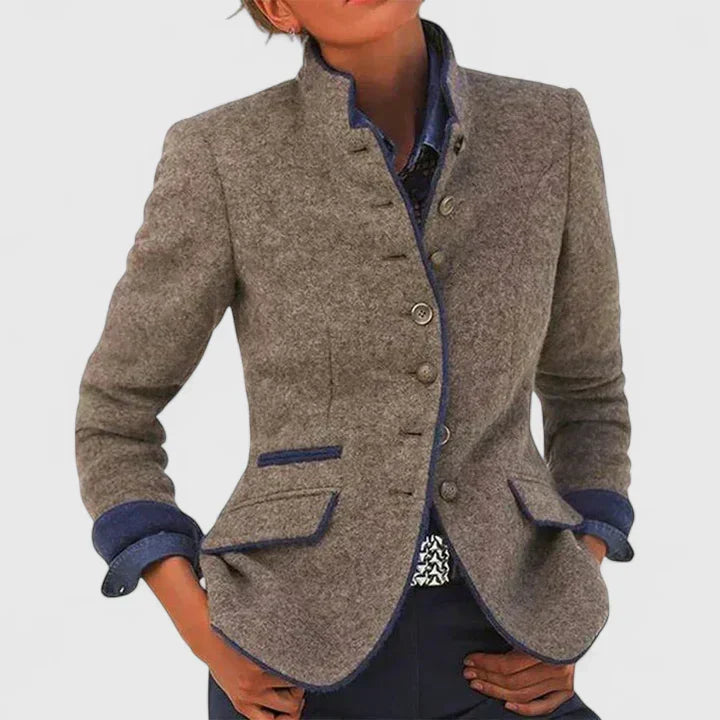 Damen Formeller Cardigan mit Knopfleiste