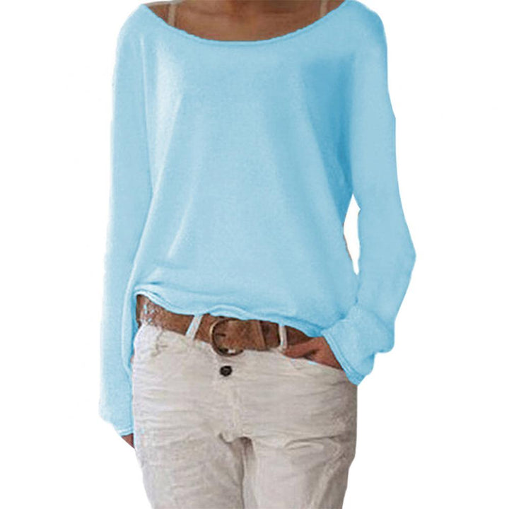 Feinstrickpullover mit Rundhalsausschnitt
