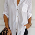 Glitzerbluse Mit Paillettentasche