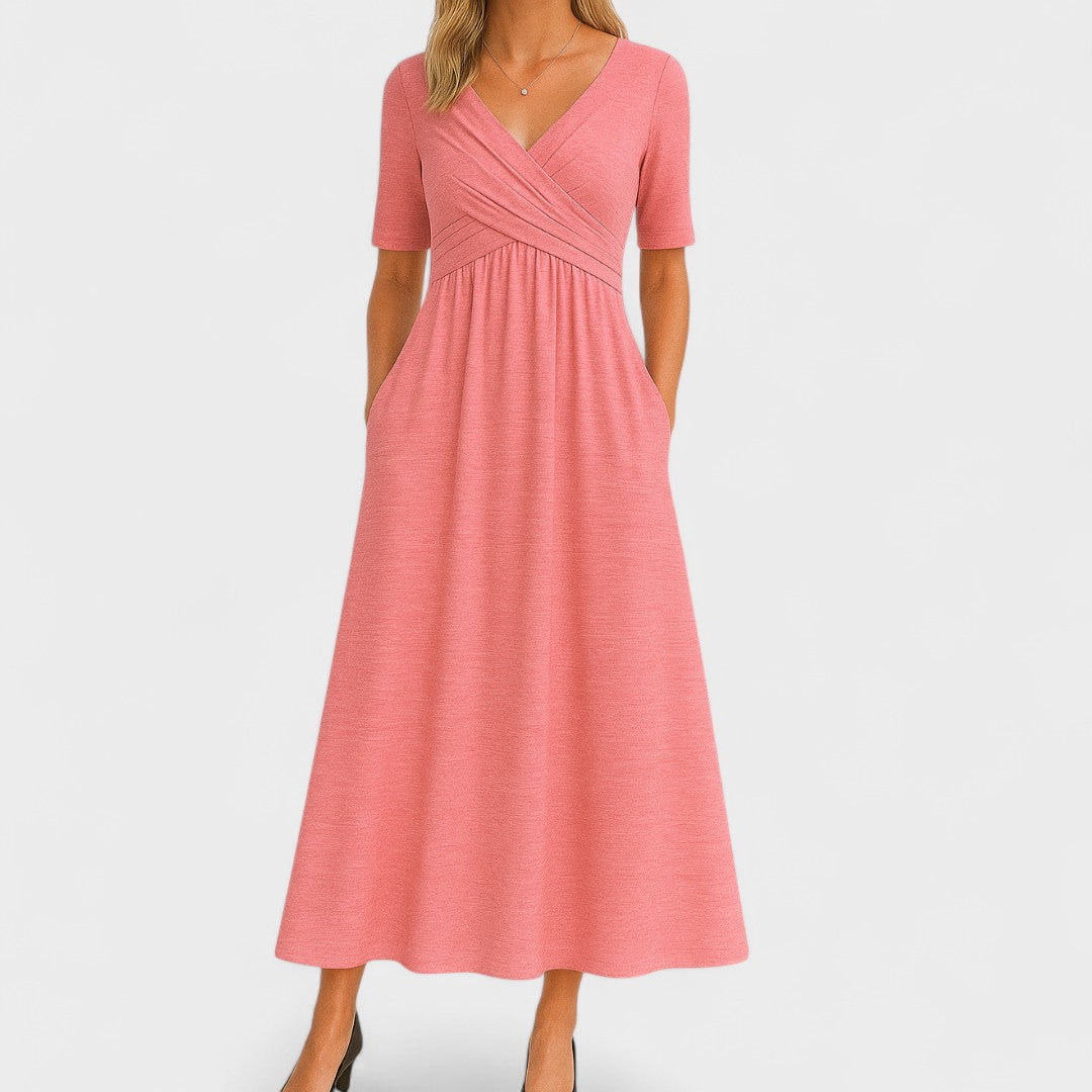 Elegantes Midi-Kleid