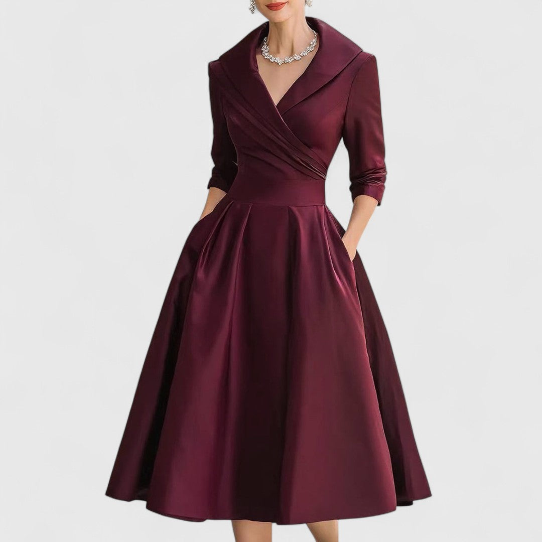 Elegantes Midi-Kleid