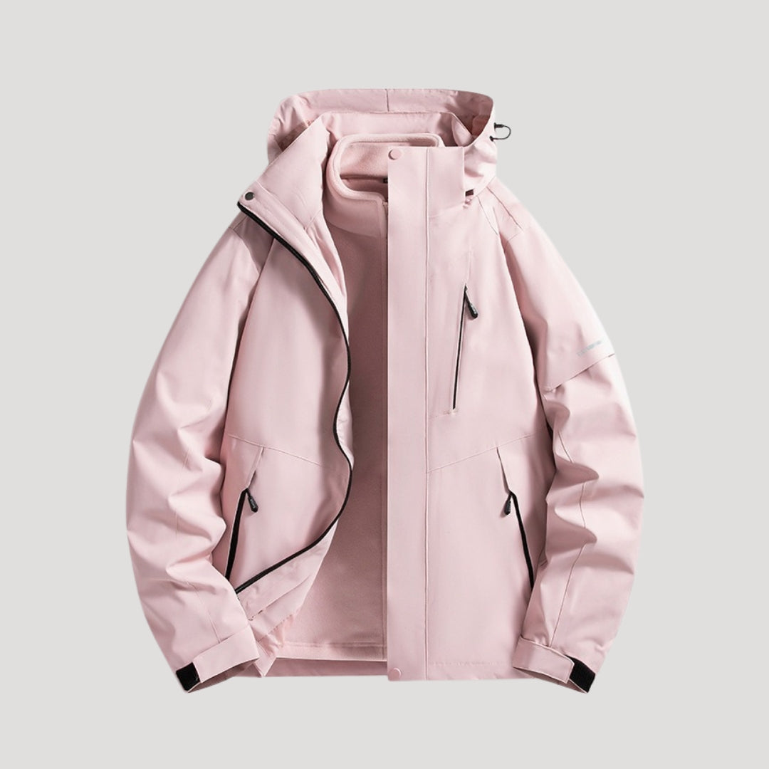 Damen Wasserdichte Outdoor Windbreaker Jacke