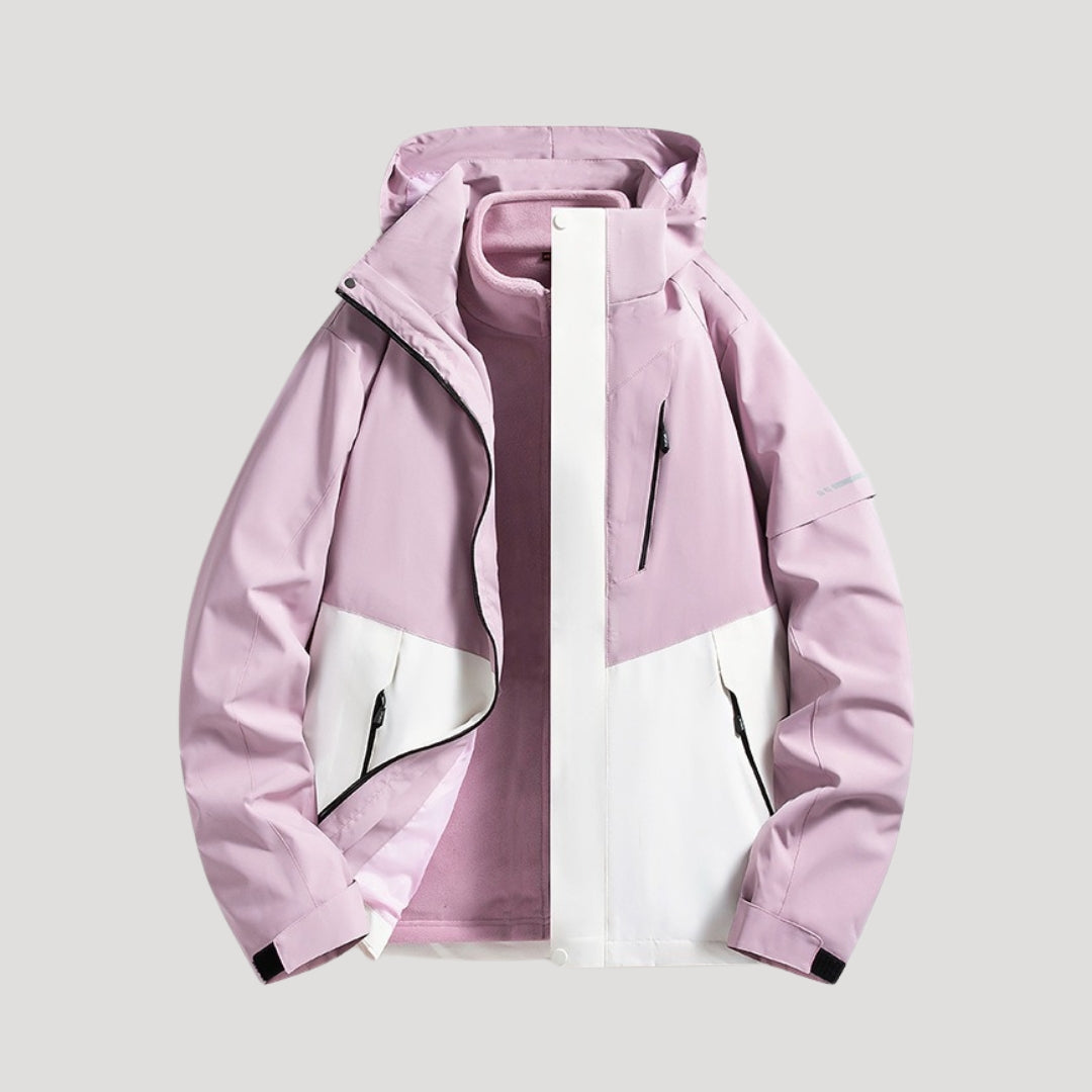 Damen Wasserdichte Outdoor Windbreaker Jacke