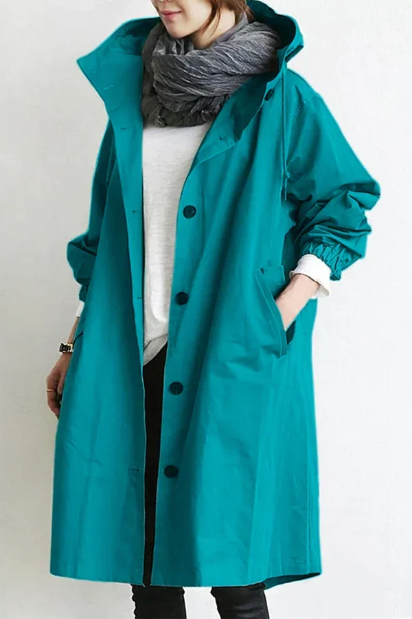 Stilvolle Dünne Regenjacke