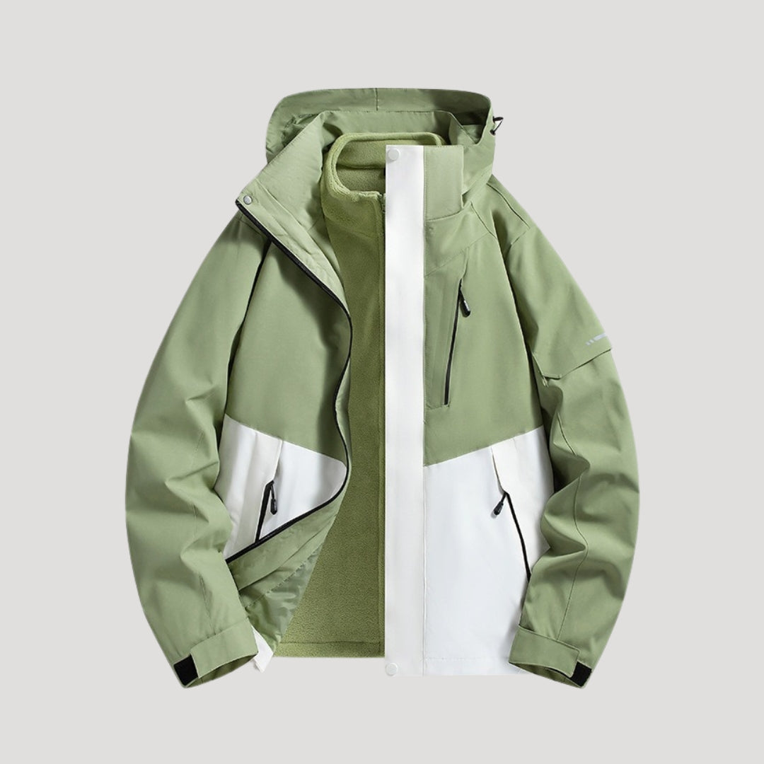 Damen Wasserdichte Outdoor Windbreaker Jacke