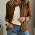 Legeres Sakko mit Revers und Tasche