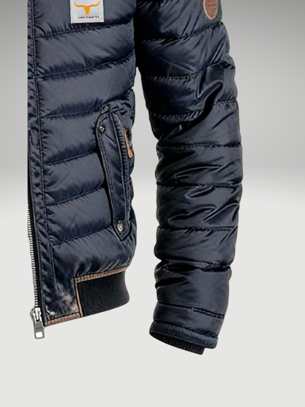 Luxuriöse Steppjacke