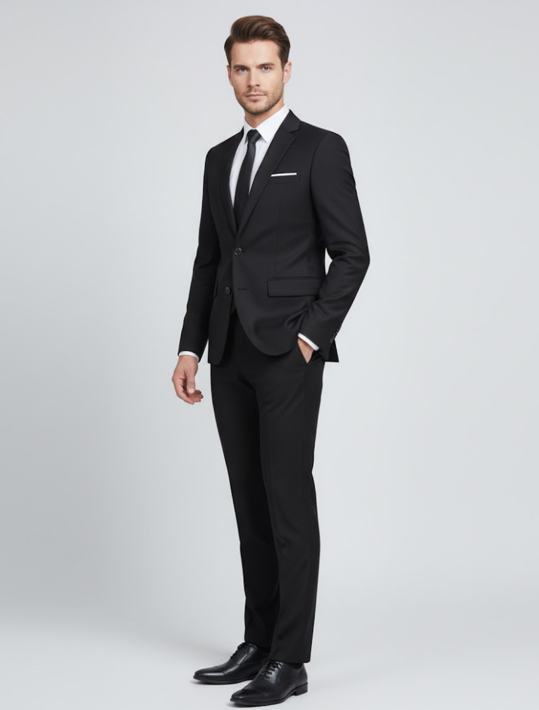Herren Frühlings Zweiteiliges Anzug Set