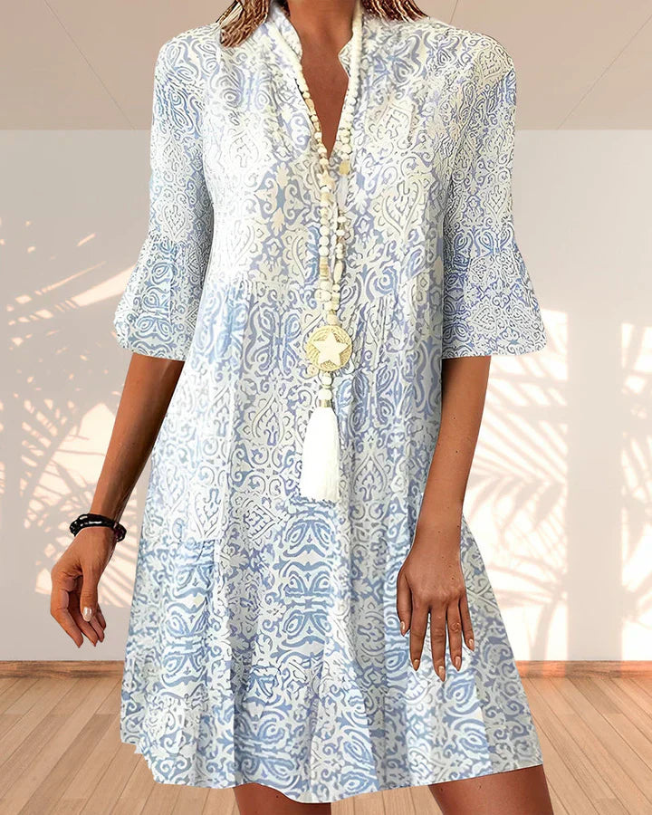 Elegantes Printkleid für Damen