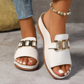 Orthopädische Keilabsatzsandalen