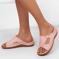 Orthopädische Vegane-Leder Sandalen