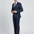 Herren Frühlings Zweiteiliges Anzug Set