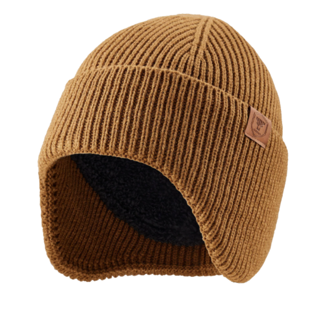 Winter Mütze mit Ohrenklappen & Fleecefutter