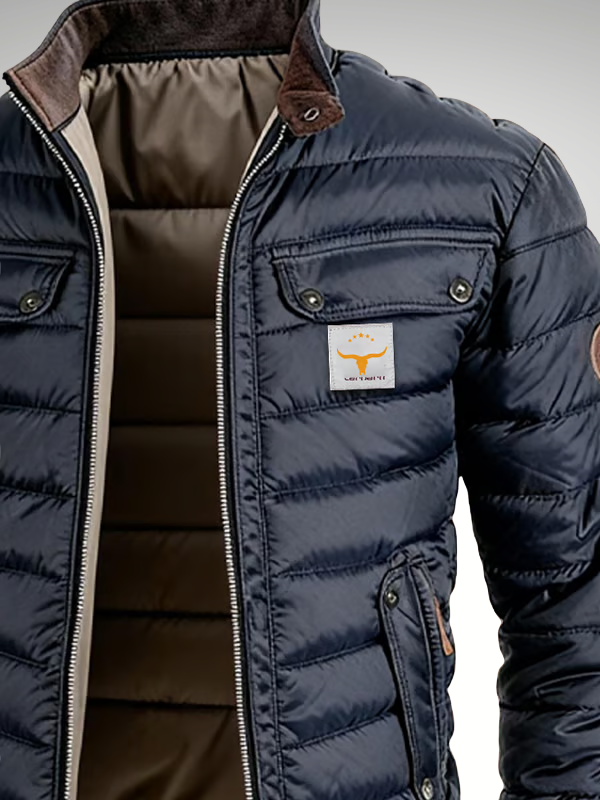 Luxuriöse Steppjacke