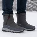 Wasserdichte Winterstiefel Damen gefüttert mit Reißverschluss