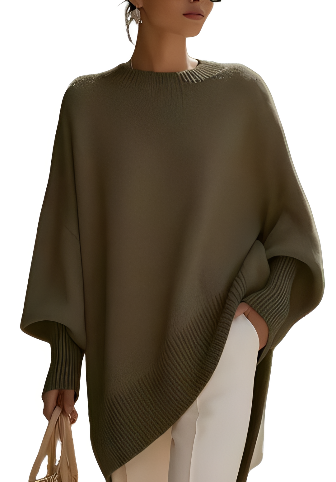 Modischer Oversize-Pullover für Damen