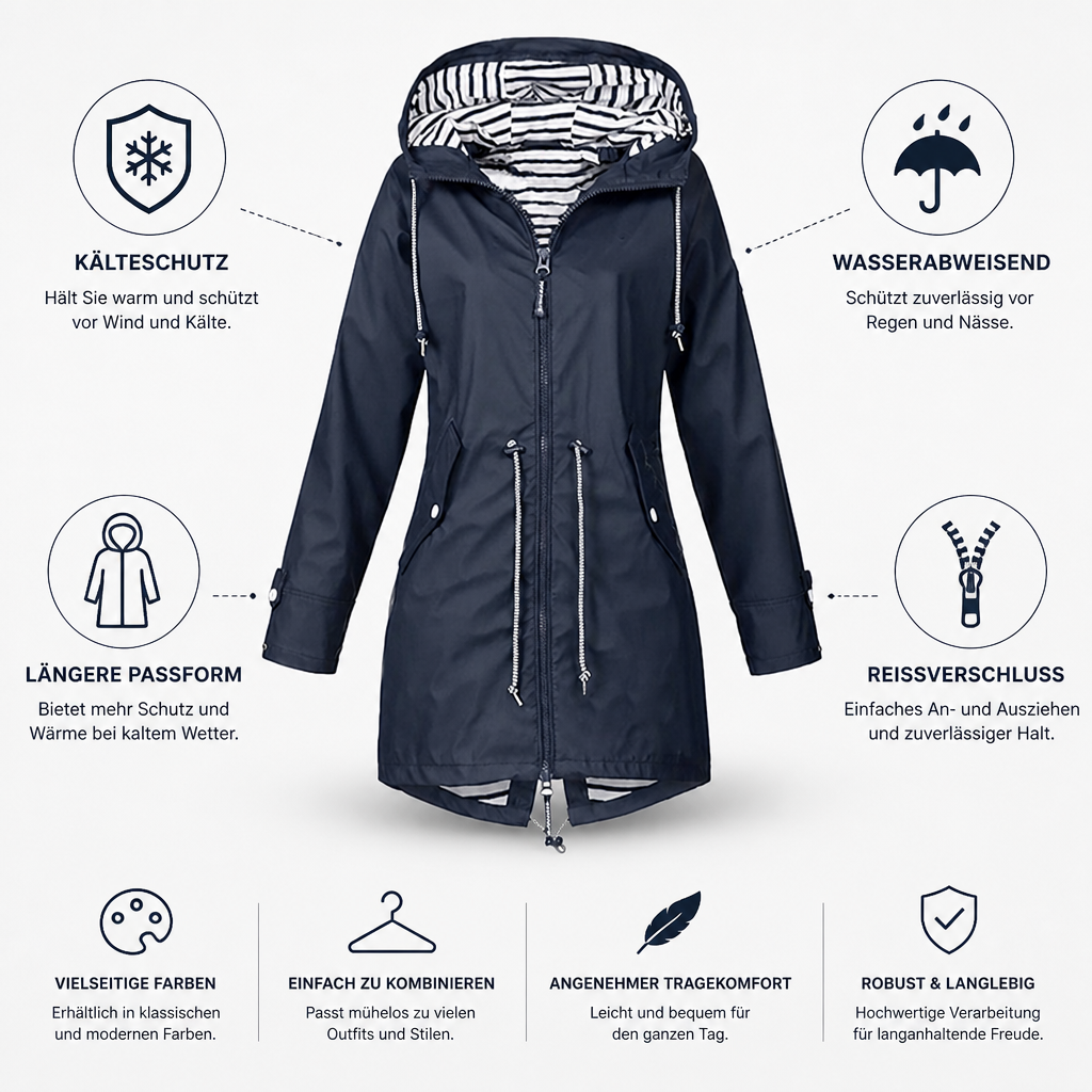 Winterlanger Parka für kaltes Wetter