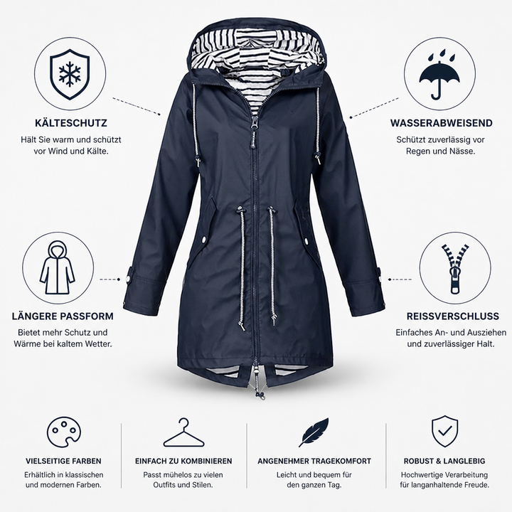 Winterlanger Parka für kaltes Wetter