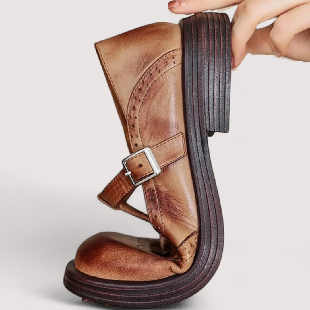 Damen Orthopädische Mary Jane Freizeit Schuhe