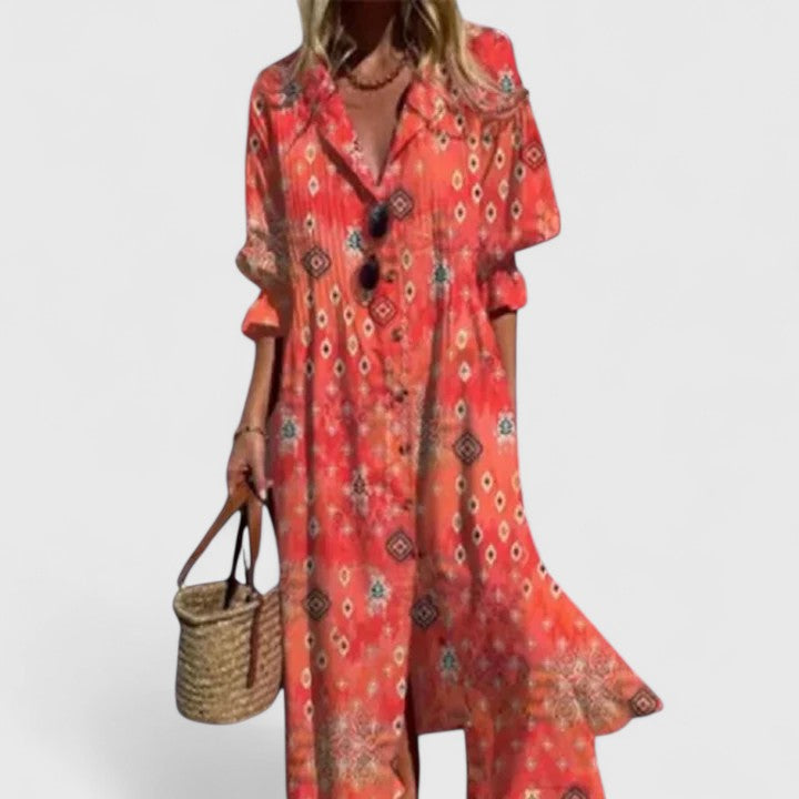 Elegantes Boho-Kleid