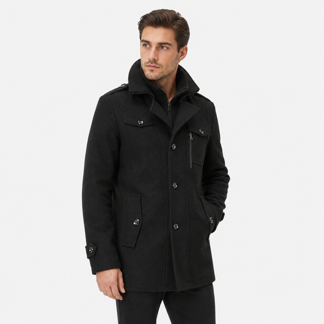 Winterjacke Herren mit Stehkragen & Eleganter Passform