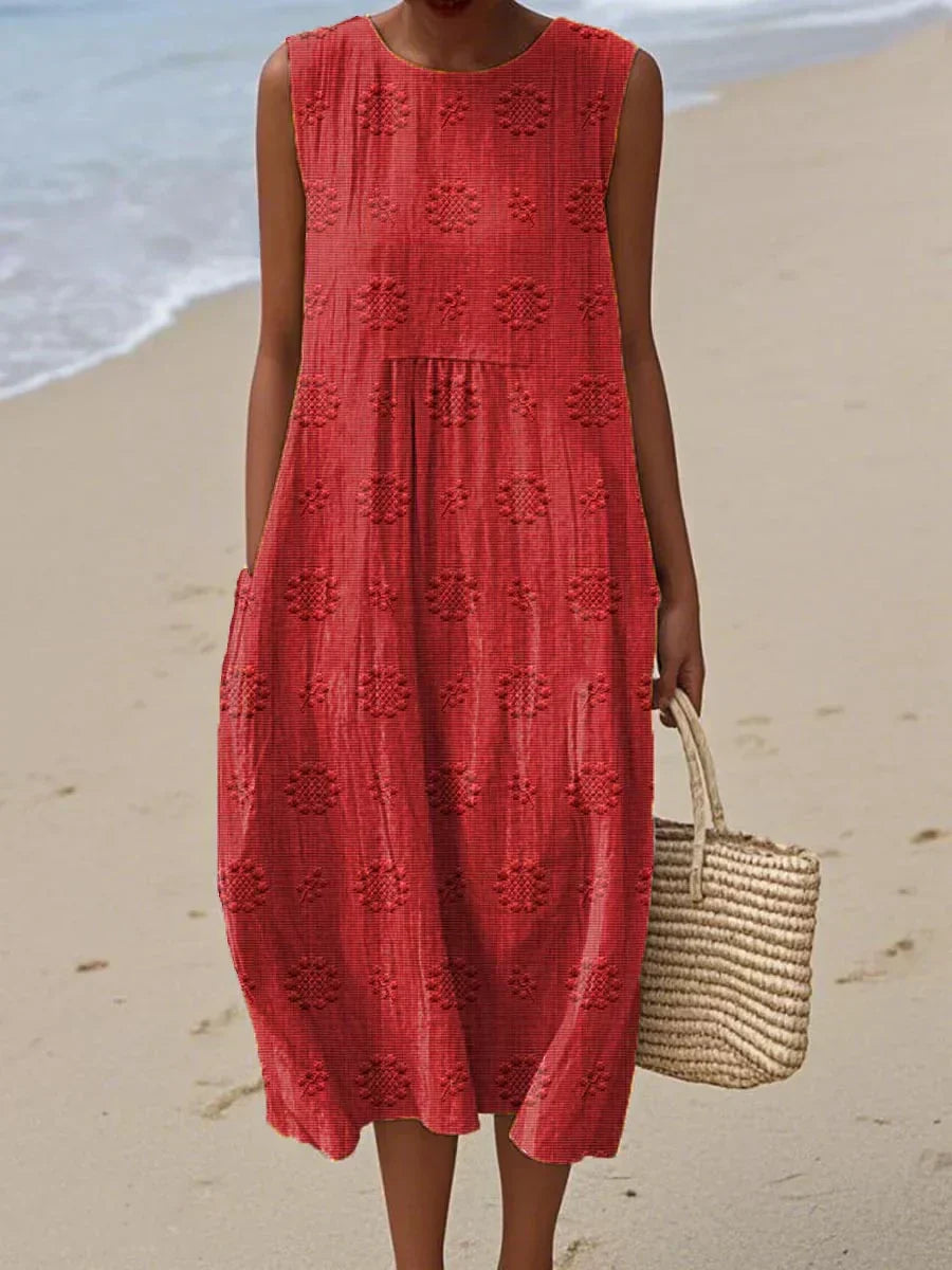 Künstlerisches Strandkleid