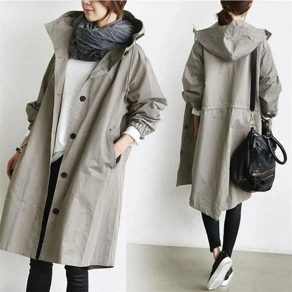 Stilvolle Dünne Regenjacke