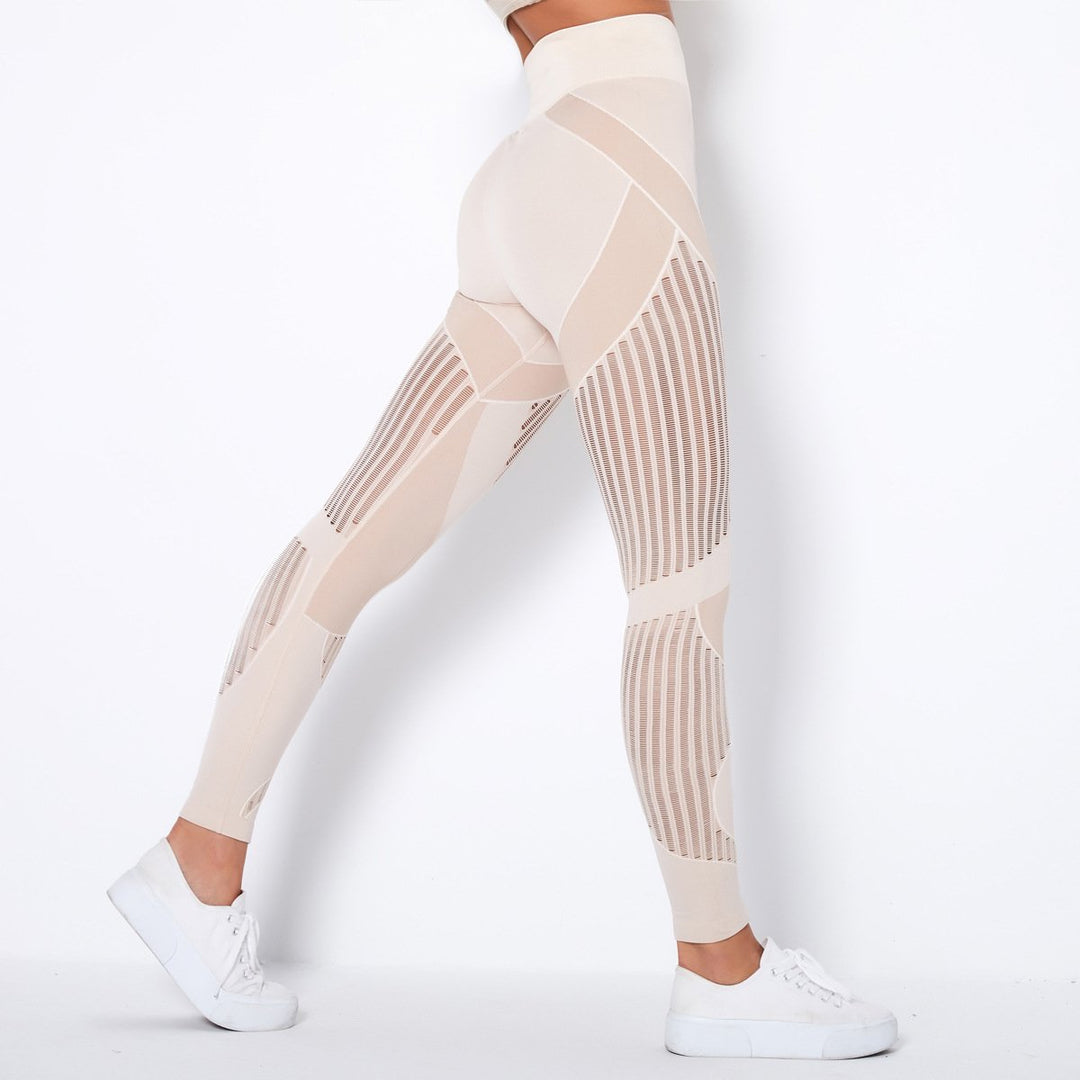 High-Waist-Yogahose mit Po-Lifting-Effekt